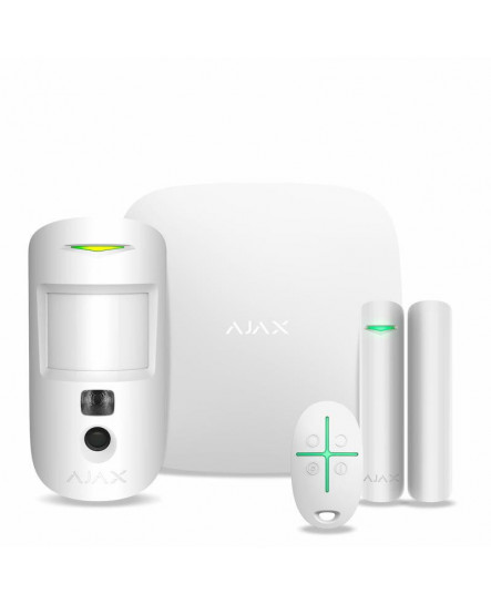 AJAX StarterKit Cam Plus - Комплект бездротової сигналізації 
