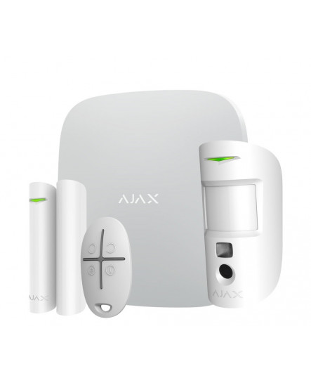 AJAX StarterKit Cam Plus - Комплект бездротової сигналізації 