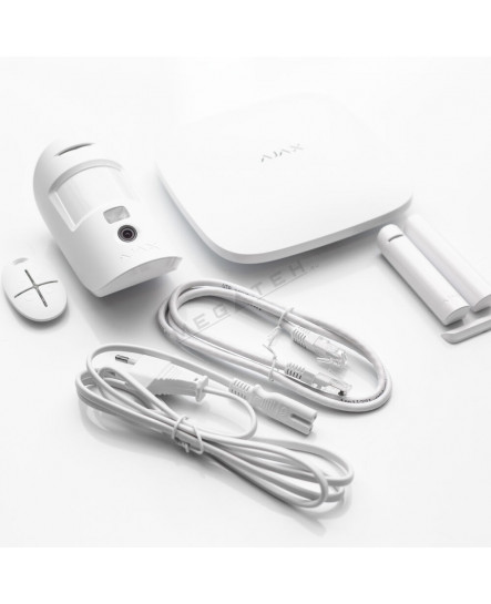 AJAX StarterKit Cam Plus - Комплект бездротової сигналізації 