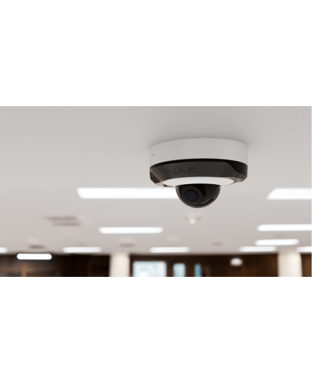 Ajax DomeCam Mini: Високоякісна Купольна Охоронна IP-камера