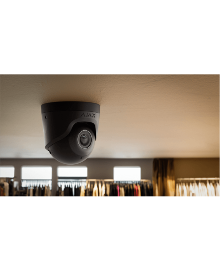 Ajax TurretCam: Ефективна Дротова Охоронна IP-камера з Інтелектуальним Виявленням