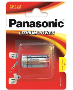 Батарейка Літієва Panasonic CR123A Lithium Power 3V для Датчиків Сигналізацій