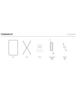 Супутниковий модем Starlink Internet Satellite Dish Kit v2