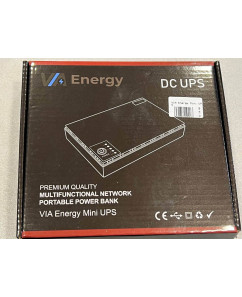 VIA Energy Mini UPS — міні блок безперебійного живлення для роутера, ONU та інтернет-обладнання