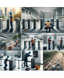 Встановлення Шлагбаумів