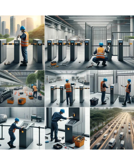 Встановлення Шлагбаумів